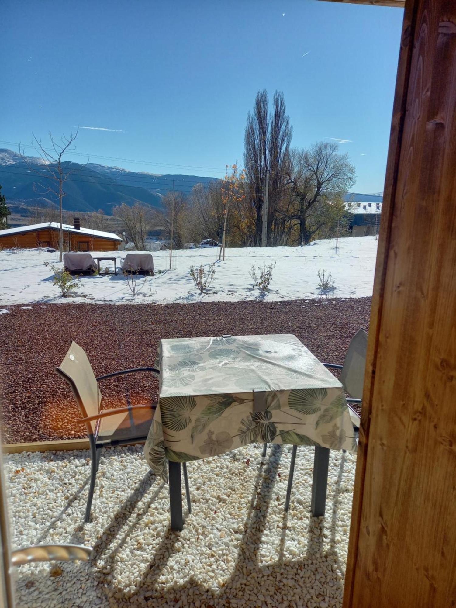 Eco-Logis Des Cabris Apartment Font-Romeu-Odeillo-Via Exterior foto